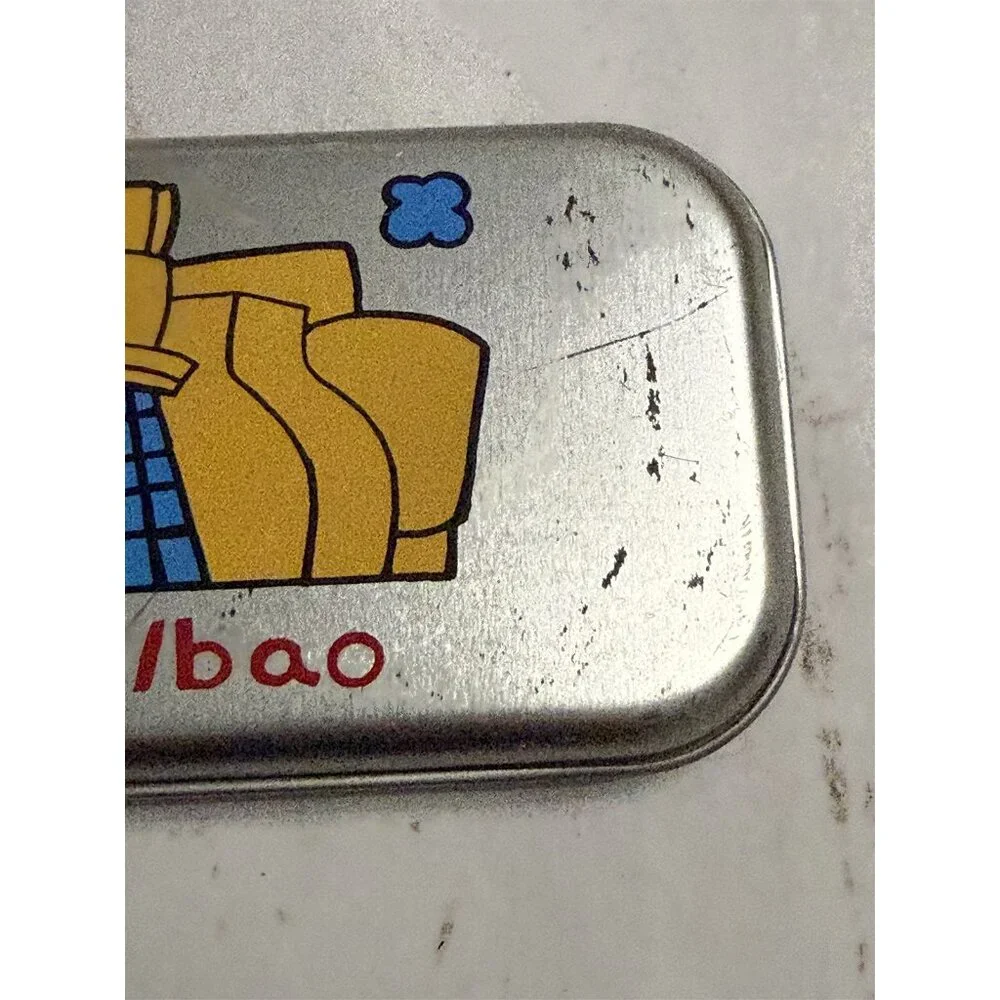 Guggenheim Bilboa Metal Tin Pencil Box Souvenir Frank Gehry Building Design
